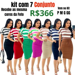 Kit Com 7 Conjunto