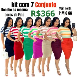 Kit Com 7 Conjunto