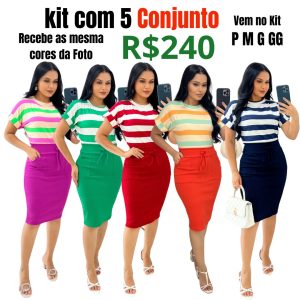 Kit Com 5 Conjunto