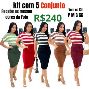 Kit Com 5 Conjunto