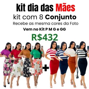 Kit Com 8 Conjunto