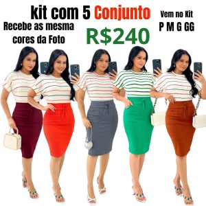 Kit Com 5 Conjunto