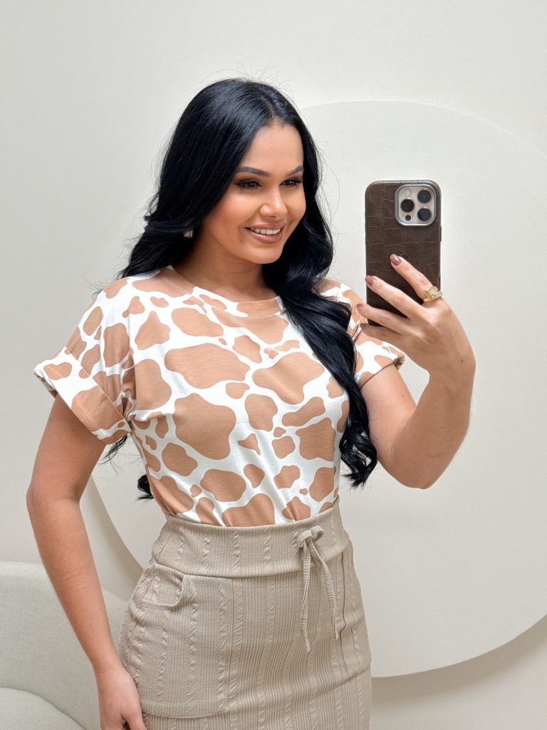 Blusa Tecido viscolaycra