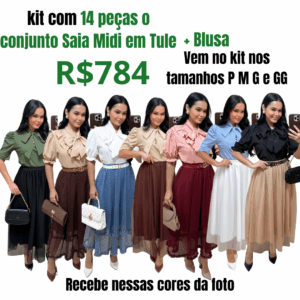 Kit Com 14 Peças