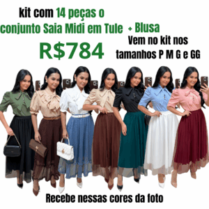 Kit Com 14 Peças
