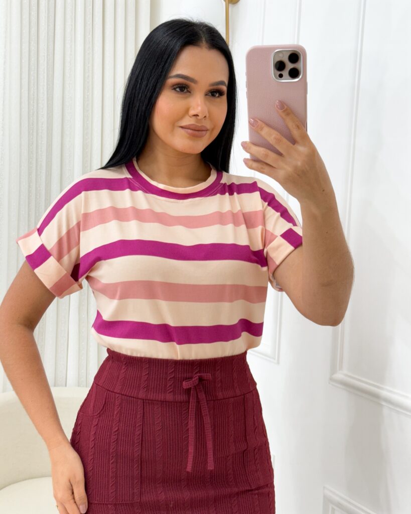 Blusa Tecido viscolaycra