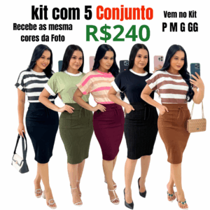 Kit Com 5 Conjunto