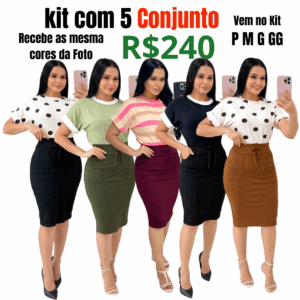 Kit Com 5 Conjunto