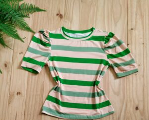 Blusa Manga Princesa Tecido Viscolaycra Verde
