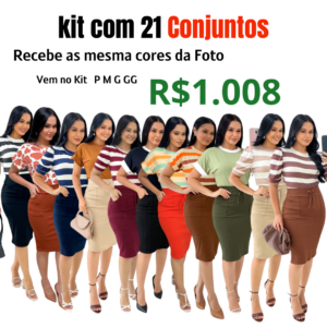 Kit Com 21 Conjunto
