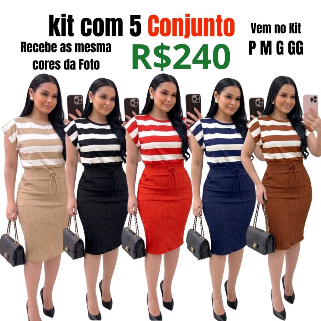 Kit Com 5 Conjunto