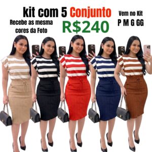 Kit Com 5 Conjunto